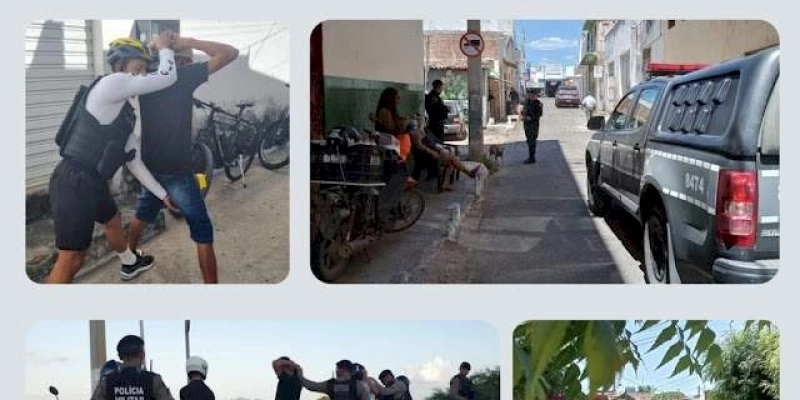 Polícia Militar realiza ações contra criminalidade no Sertão da Paraíba