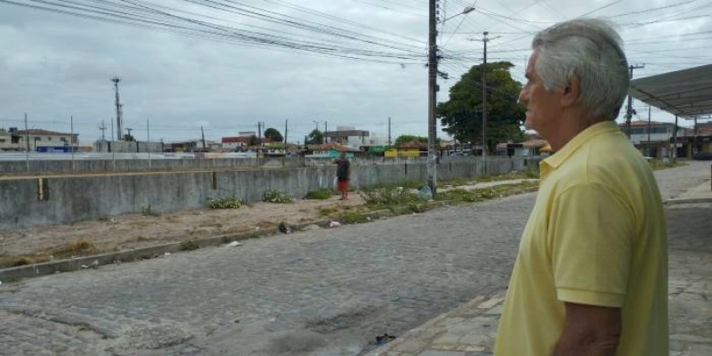 Moradores do Valentina comemoram retomada das obras do Terminal de Integração do bairro