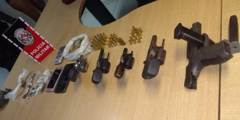 Polícia evita ataque de grupo criminoso e prende  suspeitos de tiroteios 