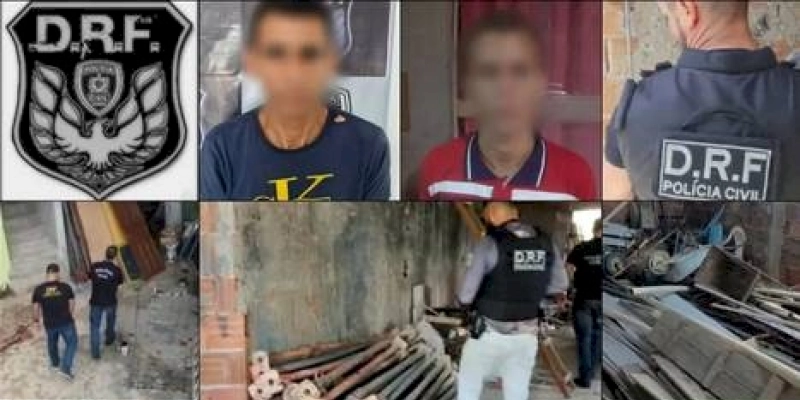 Operação Descontração prende indivíduos e apreende material avaliado em mais de R$ 62.000,00 no interior da Paraíba