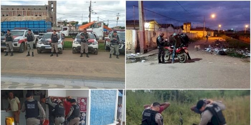 Policiais Militares realizam Operação em Sousa e em todas as cidades da região