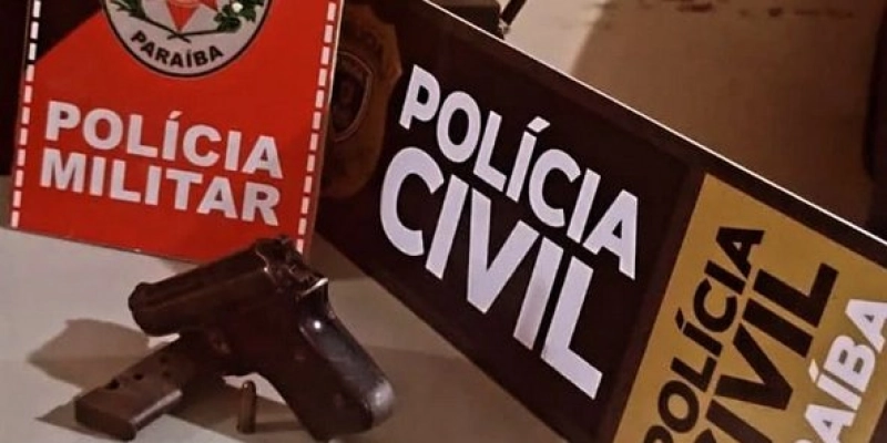 Mais uma ação das Polícias cancela festa clandestina e apreende arma de fogo, droga e munição, no Sertão