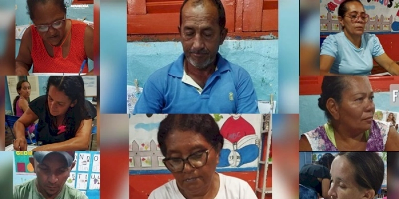 Alunos do EJA da escola João Batista no Distrito de Prensa, se destacam pelo comprometimento e dedicação 