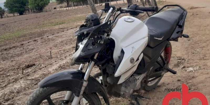 Jovem colide com motocicleta em animal na zona rural de Aparecida 