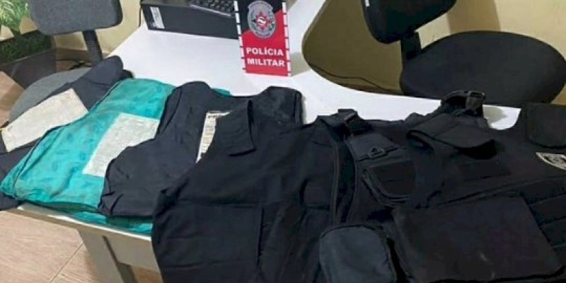 Policiais militares apreendem coletes balísticos em município paraibano; leia 