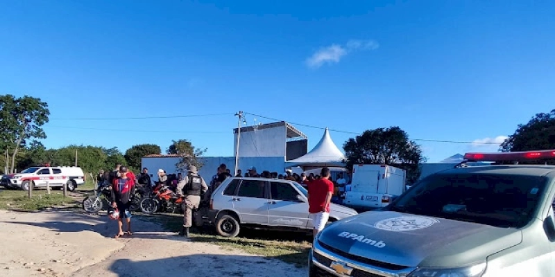 Após fiscalização, Polícia Militar encerra motocross que estava ocorrendo sem autorização de órgão ambiental