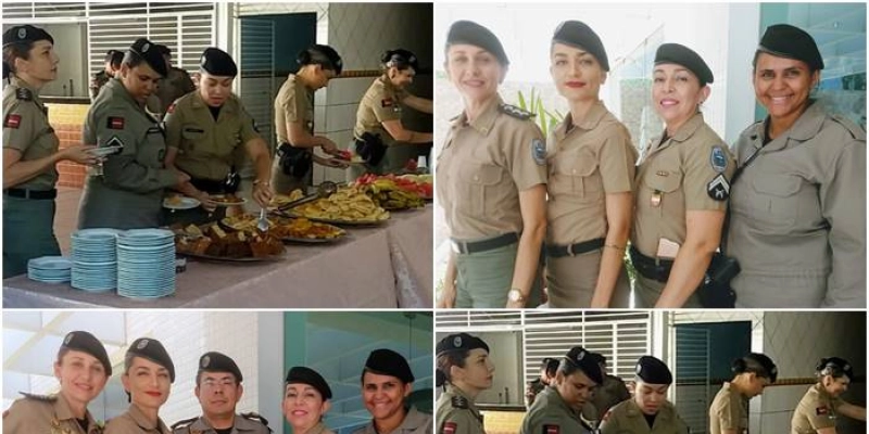 Policiais Femininas do 14º BPM são homenageadas no dia internacional da Mulher