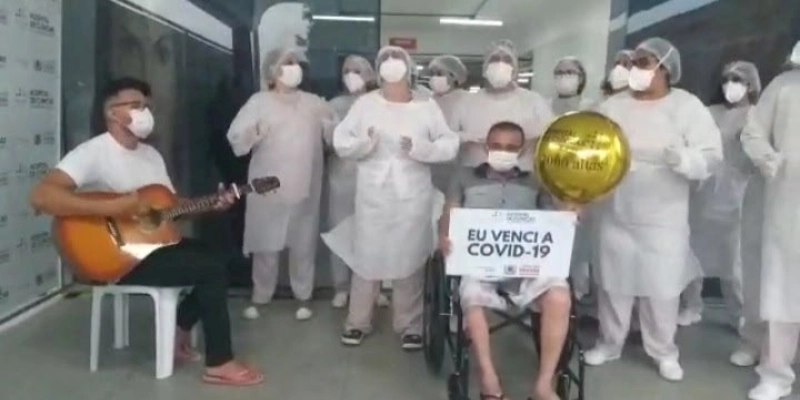 Dois mil pacientes recuperados da Covid-19 recebem alta do Hospital de Clínicas de Campina Grande