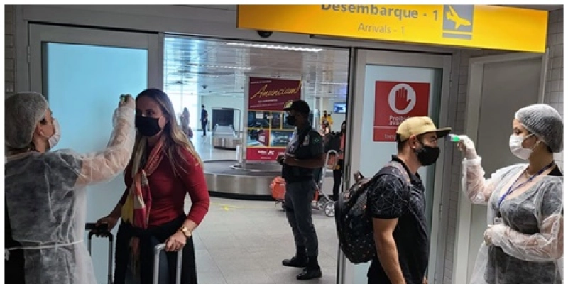 Paraibano retorna dos EUA e elogia ação encontrada somente no Aeroporto Castro Pinto