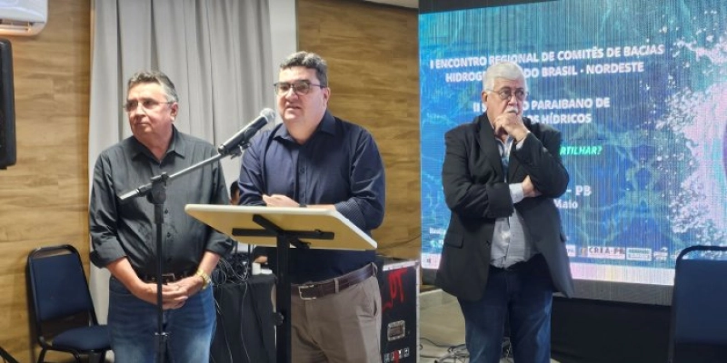 Paraíba sedia Encontro Regional de Comitês de Bacias Hidrográficas e 2º Simpósio Paraibano de Recursos Hídricos