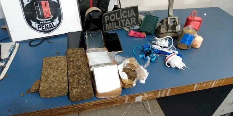 Policiais Militares interceptam possível arremesso de drogas na Colônia Penal de Sousa