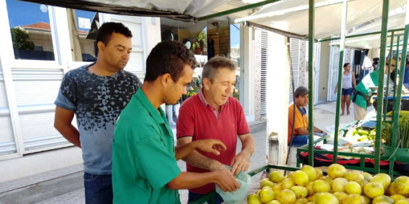 Novos produtores de Juru participam da Feira da Agricultura Familiar