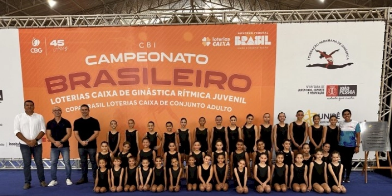 Com apoio da Prefeitura de João Pessoa, Unipê sedia Campeonato Brasileiro de Ginástica Rítmica Juvenil e Copa Brasil Adulta