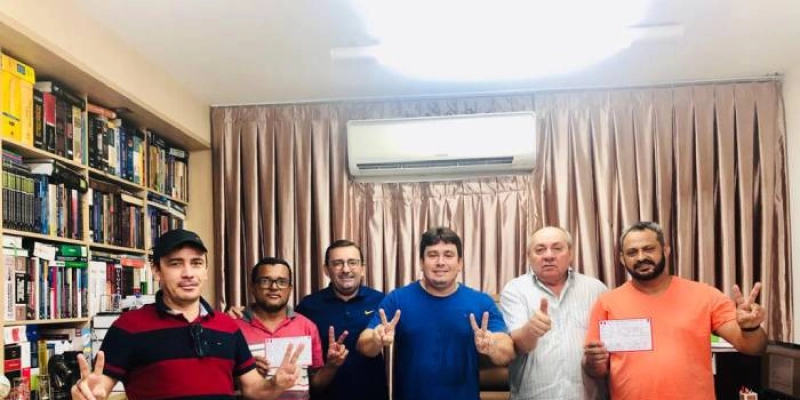 Ao lado de João Estrela, Radamés, Hélder Carvalho e demais filiados, Johnny do Açaí se filia ao PDT