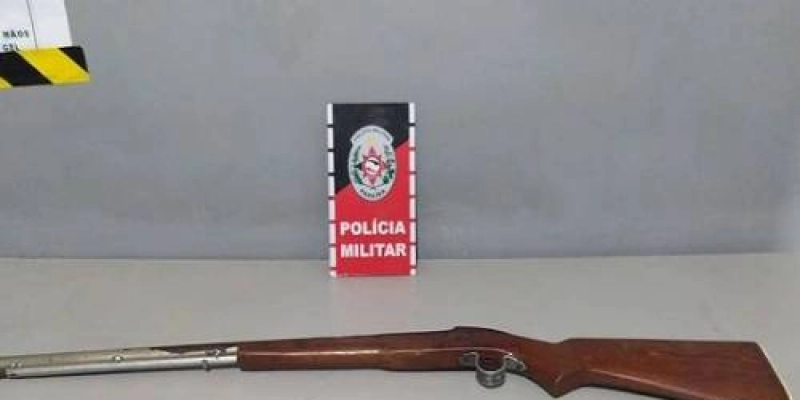 Polícia Militar apreende mais uma arma de fogo no interior da Paraíba