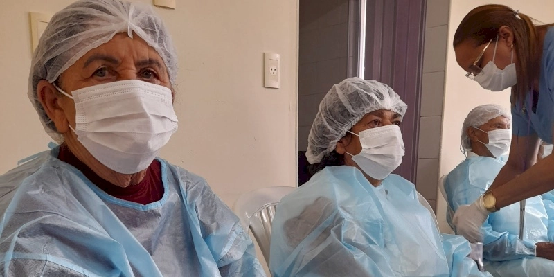 Opera Paraíba realiza 3° mutirão de catarata deste ano no Hospital Regional de Picuí