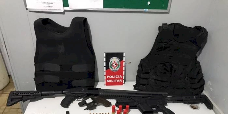 Ação da Polícia Militar impede ataques e apreende armas de fogo na Paraíba