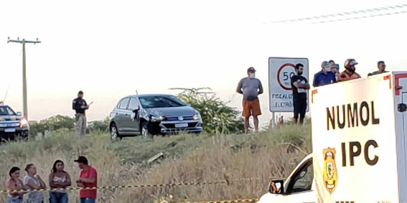 Homem morre, após ser atropelado enquanto caminhava na BR-405, em Uiraúna