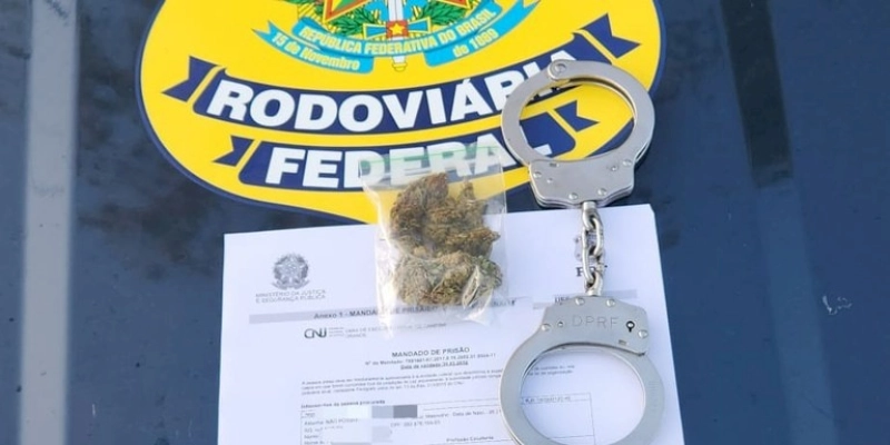 Foragido da Justiça por roubo é preso pela PRF na Paraíba 