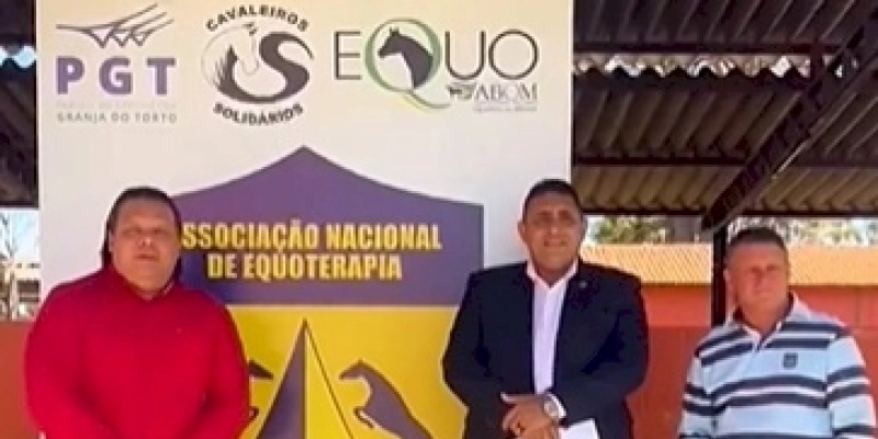 João Neto firma parceria de projeto para implantação do 1º Centro de Equoterapia e Práticas Equestres do Sertão Paraibano