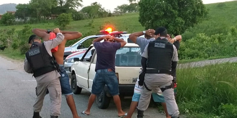 Fim de semana tem 16 armas apreendidas e mais de 100 suspeitos detidos na Paraíba