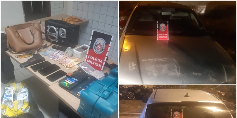 Integrantes de quadrilha envolvida em roubos de carros na Paraíba são presos, após perseguição