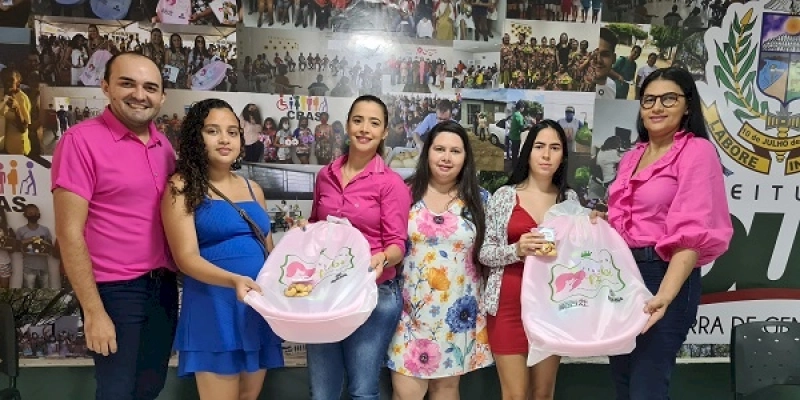 Programa Meu Bebê é destaque ao beneficiar mulheres grávidas com entrega de kits de enxoval em Sousa