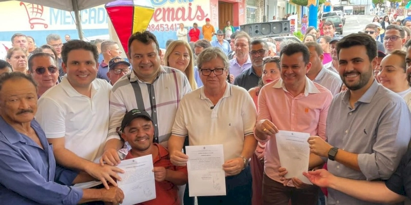 Wilson Filho cumpre agenda com João Azevêdo em Tavares, anuncia investimentos e constata avanço da obra da PB-356