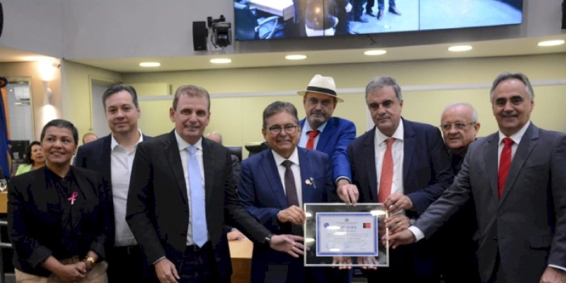 Ex-ministro da Justiça, José Eduardo Cardozo, recebe Título de Cidadania Paraibana