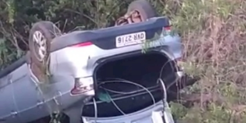 Capotamento é registrado na BR 230 entre o Núcleo I e São Gonçalo, em Sousa 