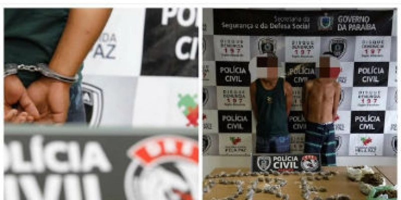 Polícia prende jovens acusados de tráfico de drogas; Veja 