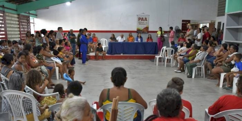 Famílias em situação de insegurança alimentar em Santa Rita são contempladas com o Programa de Aquisição de Alimentos