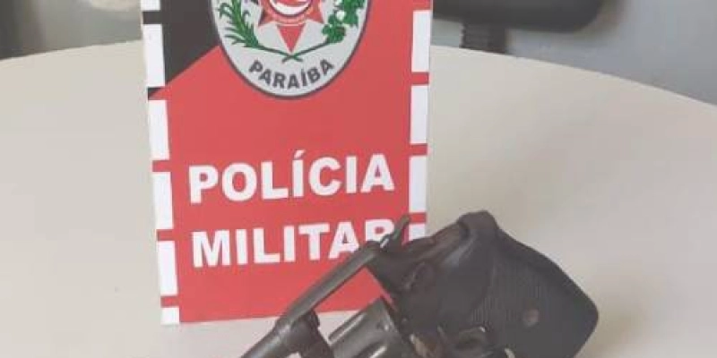 Policiais do 14º BPM apreendem arma de fogo durante Operação Verão em Sousa; veja