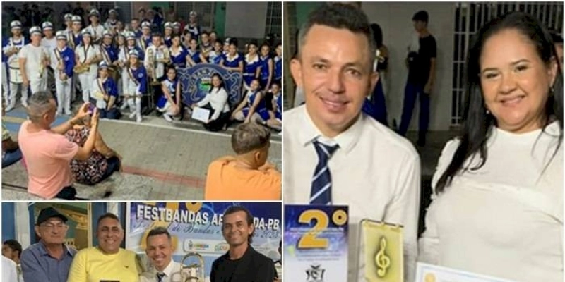 BAMJOB do município de São Francisco fecha com chave de ouro o 2º Fest Bandas, realizado pela Prefeitura de Aparecida