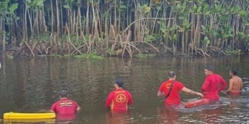 Homem ingere bebida alcoólica, vai tomar banho em rio e termina morrendo afogado 