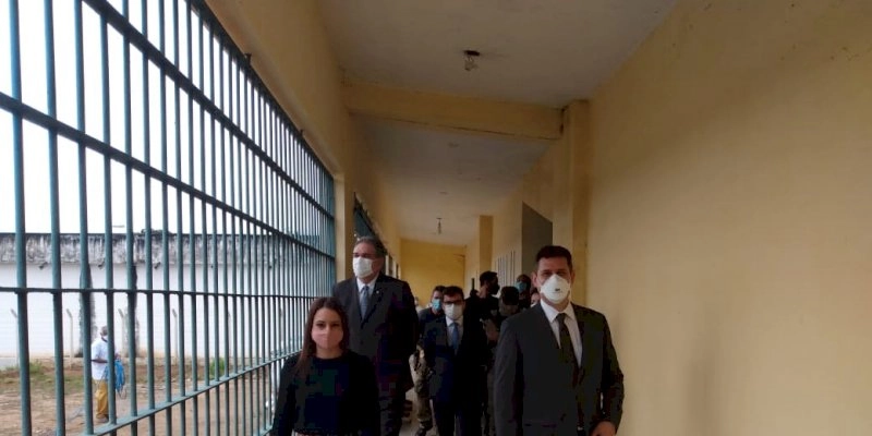 Novos integrantes da Corregedoria Geral de Justiça visitam a PB 1 e elogiam ações de ressocialização