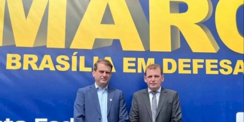 Prefeito Bal Lins e deputado Chico Mendes destacam pautas da Marcha dos Prefeitos, em Brasília