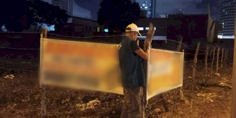Prefeitura intensifica fiscalização para coibir publicidade irregular e poluição visual