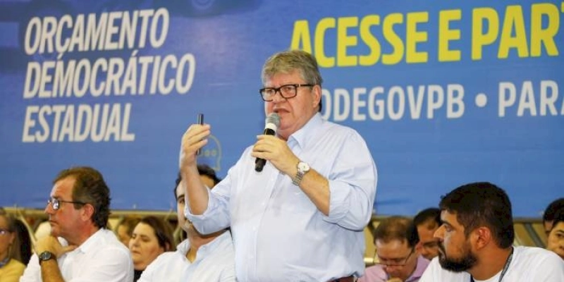 Durante plenária do ODE em Sousa, governador anuncia investimentos superiores a R$ 13 milhões na região