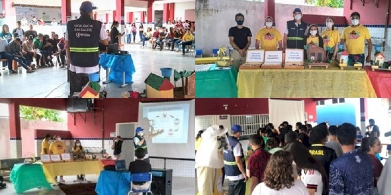 Departamento de Vigilância Ambiental da Secretaria Municipal de Saúde, realiza palestra sobre Dengue, Zika, Chikungunya e Leishmaniose 