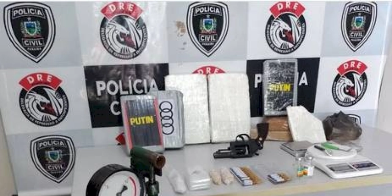 Polícia Civil desarticula mais um laboratório de drogas, no interior da Paraíba