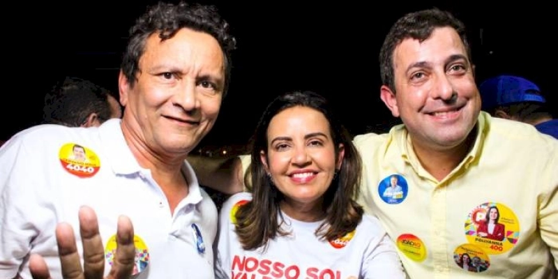 “O Sertão terá senadora”, diz Pollyanna em comício em Brejo do Cruz