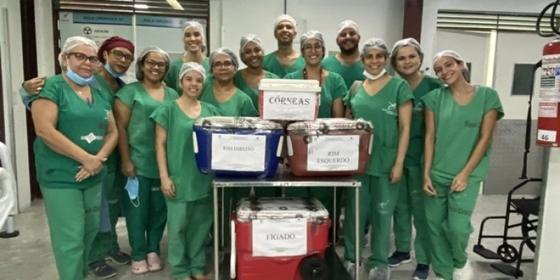 Central de Transplantes da Paraíba regista 3ª doação de órgãos em uma semana