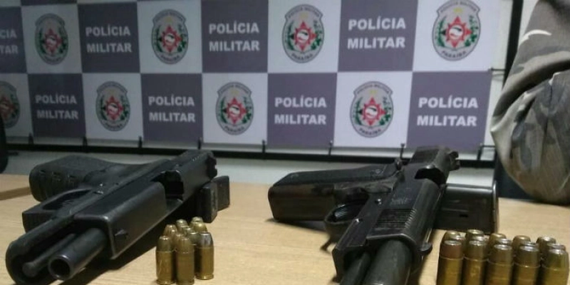 Polícia apreende armas e prende suspeitos em ações realizadas em duas Cidades paraibanas