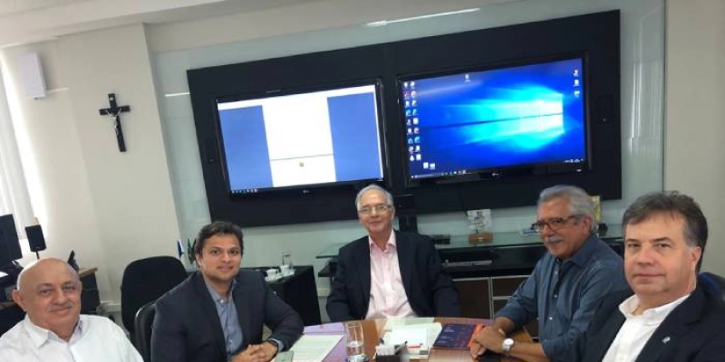 Presidente da Adepdel é recebido pelo Presidente do TCE para tratar sobre bolsa desempenho das Polícias