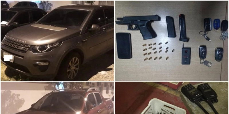 Após perseguição, quadrilha suspeita de roubar carros é desarticulada