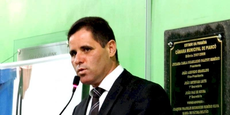 Presidente da Câmara de Vereadores de Piancó é citado para defesa em denúncia de funcionária fantasma que estuda em João Pessoa