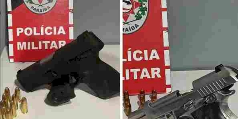 OPERAÇÃO IMPACTO: Mais dois condutores são presos por porte ilegal de arma de fogo, na PB