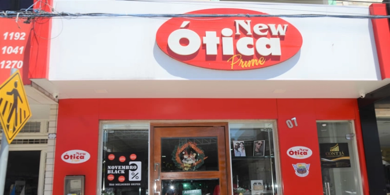 New Ótica Prime 17 anos proporcionando satisfação, e resultados a clientela em Sousa e Região 