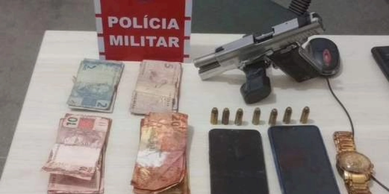 Guarnição da Patrulha Rural prende dupla após troca de tiros em Cajazeiras